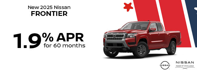 2025 Nissan Frontier offer