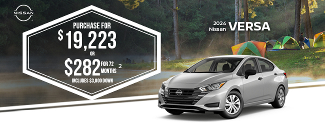 2024 Nissan Versa offer