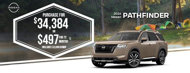 2024 Nissan Pathfinder offer