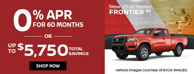 2026 Nissan Frontier S offer