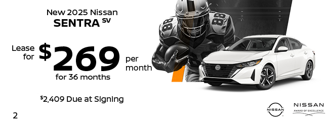 2025 Nissan Sentra offer