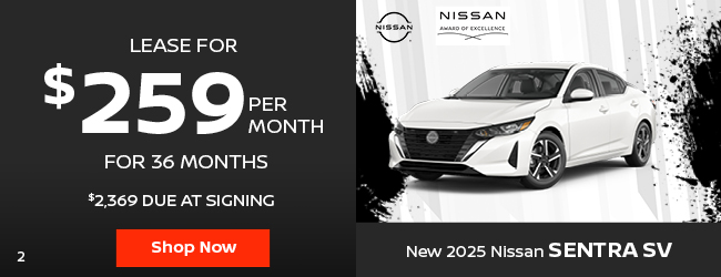 2025 Nissan Sentra offer