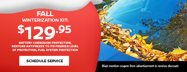 Fall Winterization Kit special