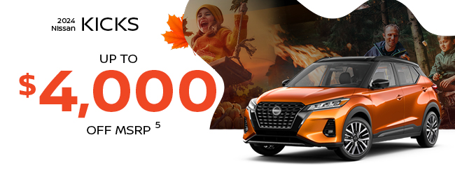 2024 Nissan Kicks offer