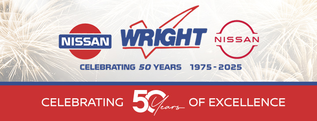 Wright Nissan - Celebrating 50 years of excellence