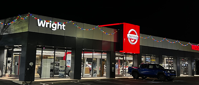 Wright Nissan store front