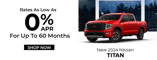 2024 Nissan Titan offer