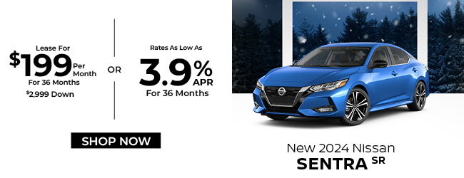 2024 Nissan Sentra SR offer