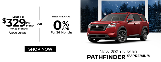 2024 Nissan Pathfinder SV Premium offer