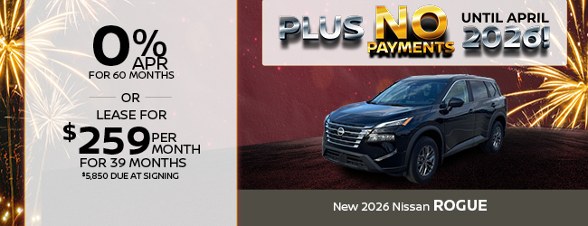 2026 Nissan Rogue offer
