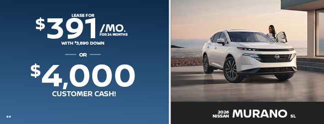 NEW 2026 Nissan Murano SL**