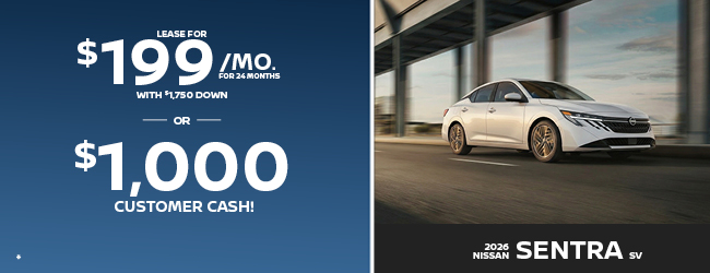 NEW 2026 Nissan Sentra SV*