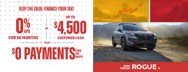 2026 Nissan Rogue offer