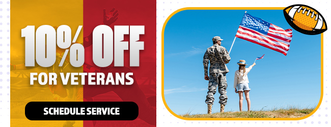 10% Off for Veterans offer