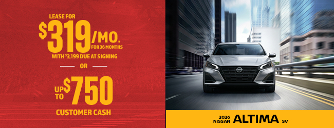 2026 Nissan Altima SV offer