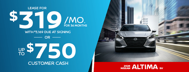 2026 Nissan Altima offer